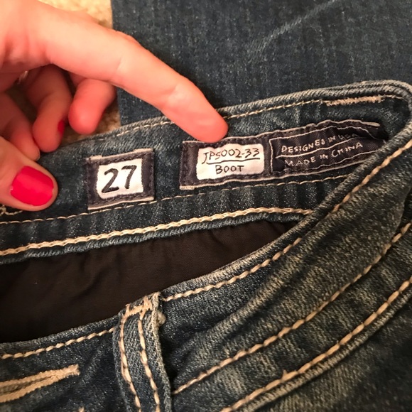 Miss Me Boot Cut Jeans - Picture 6 of 7